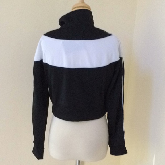 NWT! NIKE Size S white combo zippered sweatshirt - Picture 3 of 8